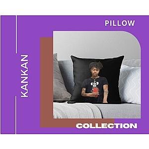 Kankan Throw Pillow