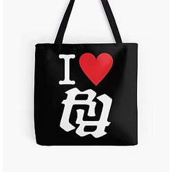 Kankan I Love RR All Over Print Tote Bag RB1211