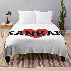 Love Kankan | I Love Kankan | Yeat - Perfect Gift For Kankan Lover Throw Blanket RB1211