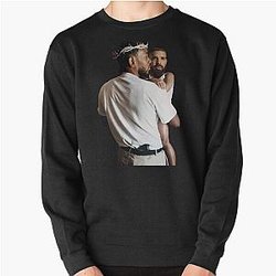 Kendrick Lamar Holding Baby Drake Pullover Sweatshirt