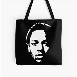 Kendrick Lamar bw style All Over Print Tote Bag