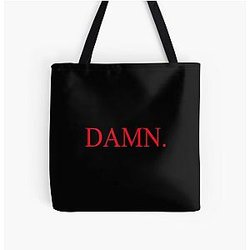 DAMN. "Kendrick Lamar" All Over Print Tote Bag