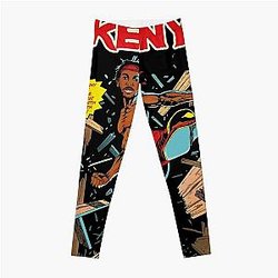 Kung fu kenny  Kendrick Lamar merch Leggings