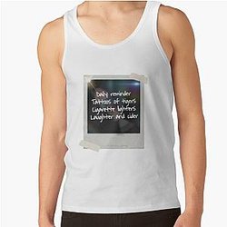 Keshi lyrics poster Tank Top RB2407