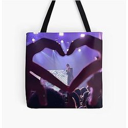 keshi finger heart sticker All Over Print Tote Bag RB2407