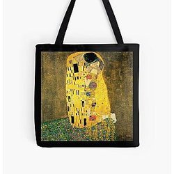 The Kiss - Gustav Klimt All Over Print Tote Bag RB2411