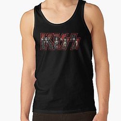 KISS - the band  Tank Top RB2411