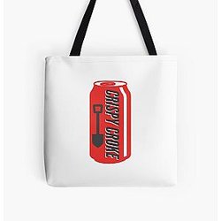 KNJ's Crispy Croke All Over Print Tote Bag RB1509