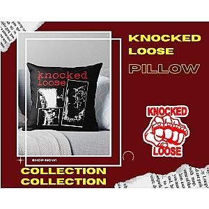 Knocked Loose Throw Pillow