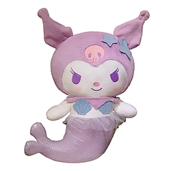 50-70cm Purple Kuromi Mermaid Transformed Room Decoration Plush