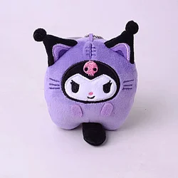 Kuromi Tiger Cosplay Cute Cartoon Doll Keychain