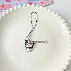 Kuromi Cartoon Mobile Phone Pendant Keychains