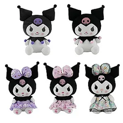 25cm Kuromi Cartoon Cosplay Stuffed Animal Plush