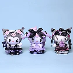 Kuromi Cartoon Lorita Anime Plushie Keychain