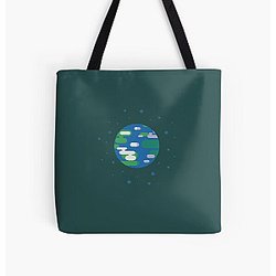 kurzgesagt All Over Print Tote Bag RB0111