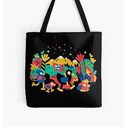 kurzgesagt All Over Print Tote Bag RB0111