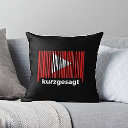 kurzgesagt fan Throw Pillow RB0111