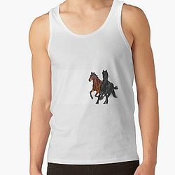 Lil Nas X Tank Tops - Old town road lil nas x Tank Top RB2103