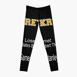 Lil Nas X Leggings - Loses Helmet                   lil nas x number 7 boston bruins,lil nas x old town road,lil nas no 7 boston bruins,li nas x boston bruins,hype Leggings RB2103