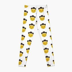 Lil Nas X Leggings - Lil nas X emoji  pattern  Leggings RB2103