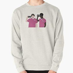 Lil Nas X Sweatshirts - Lil Nas X, Jack Harlow - INDUSTRY BABY Pullover Sweatshirt RB2103