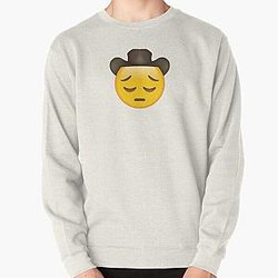 Lil Nas X Sweatshirts - LIL NAS X SAD COWBOY EMOJI Pullover Sweatshirt RB2103