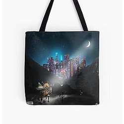 Lil Nas X Bags - lil nas x All Over Print Tote Bag RB2103