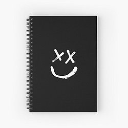 Louis Tomlinson Notebook - LOUIS TOMLINSON SMILEY Spiral Notebook