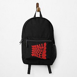 Louis Tomlinson Backpacks - Walls Louis Tomlinson red Backpack RB0308