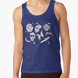 Louis Tomlinson Tank Tops - Louis Tomlinson tattoos Tank Top RB0308