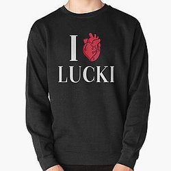 I love Lucki     Pullover Sweatshirt RB1010