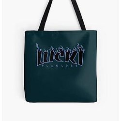 LUCKI FLAWLESS BLACK  All Over Print Tote Bag RB1010