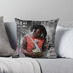 Lucki Days B4 III poster Throw Pillow RB1010