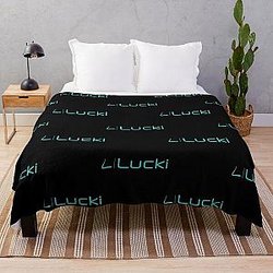 Lucki Logo Throw Blanket RB1010