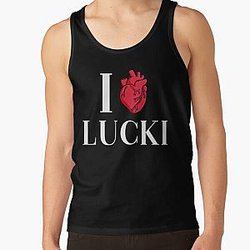 I love Lucki         Tank Top RB1010