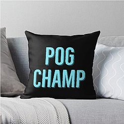 pog champ Throw Pillow RB0208