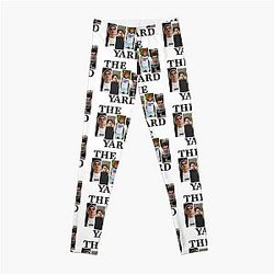 The Yard Podcast - Black Flag Logo Parody Leggings RB0208