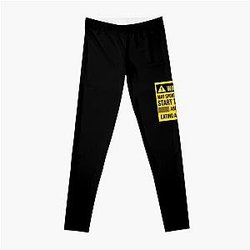 warning may spontaneously talk about eating asbestos  Leggings RB0208