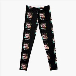 Gummy Ludwig Yard Podcast Logo Leggings RB0208