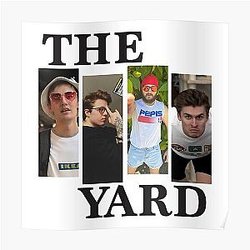 The Yard Podcast - Black Flag Logo Parody Poster RB0208