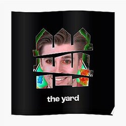 Gummy Ludwig Yard Podcast Logo Poster RB0208