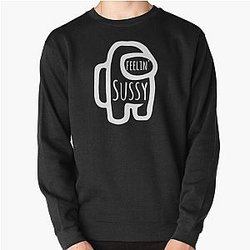 ludwig ahgren wearing feelin sussy Pullover Sweatshirt RB0208