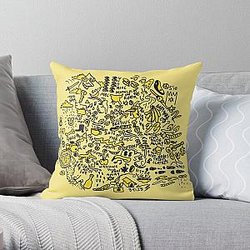 Mac Demarco Album Poster Throw Pillow RB0111