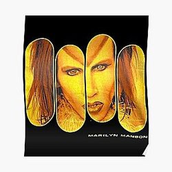 1999 Marilyn manson Poster RB2709