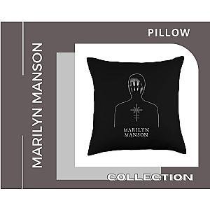 Marilyn Manson Throw Pillow