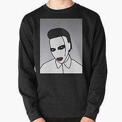 Marilyn Manson Racerback Tank Top Pullover Sweatshirt RB2709