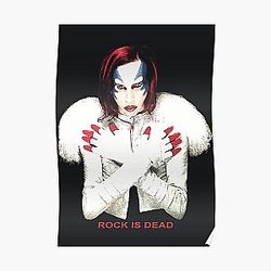 1998 RARE Marilyn Manson Omega and the Mechanical Poster RB2709