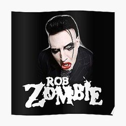 Rob Zombie - Marilyn Manson Poster RB2709