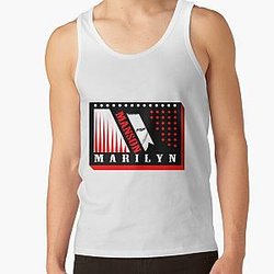 3D Art Marilyn Manson | 90s Music Lover  Tank Top RB2709