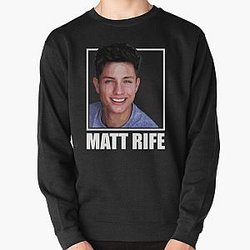 Smiling Matt Rife in Frame Artwork Pullover Sweatshirt RB0809